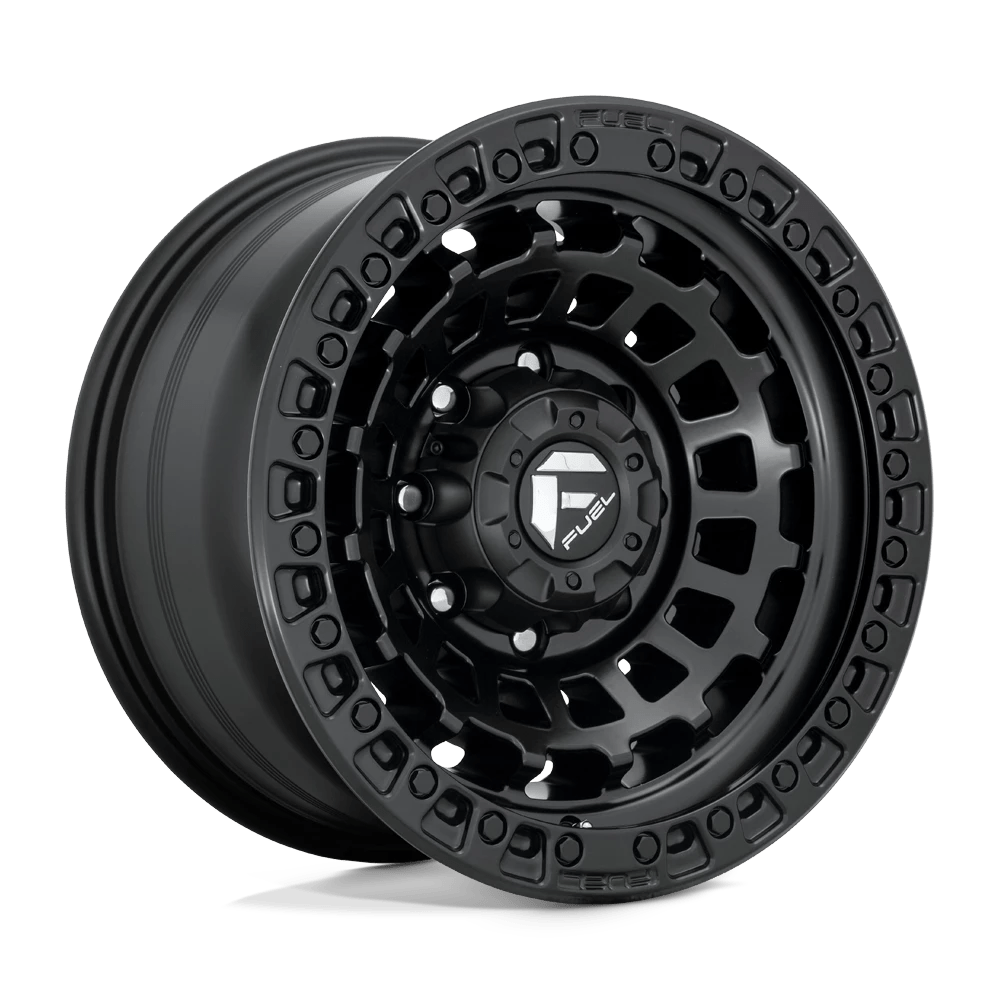 Fuel 1pc D633 Zephyr Matte Black 17x9 (-12) 8x165.1