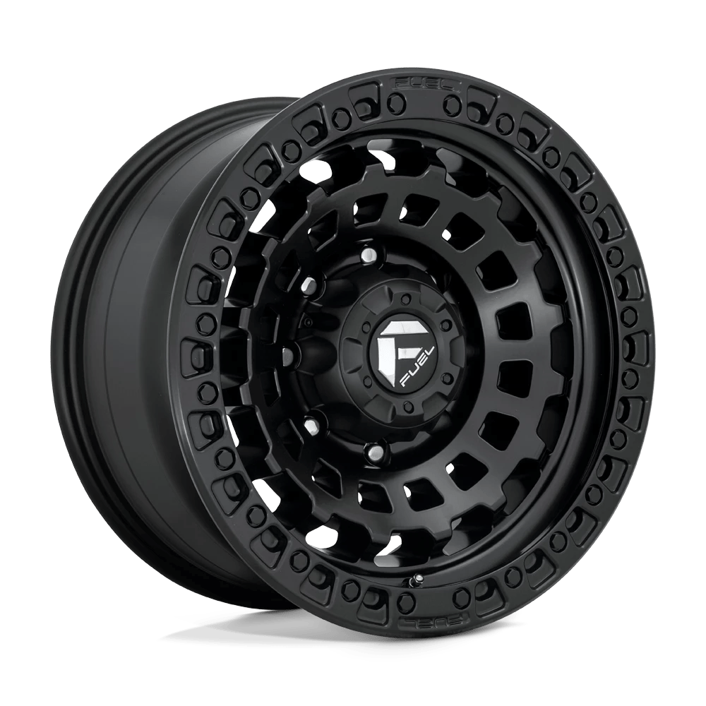 Fuel 1pc D633 Zephyr Matte Black 17x9 (-12) 5x139.7