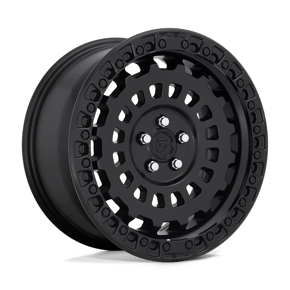 Fuel 1pc D633 Zephyr Matte Black 17x8 (+38) 5x100
