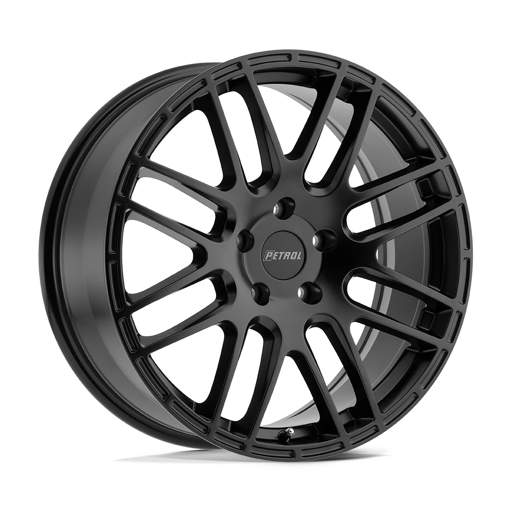 Petrol P6a Matte Black 19x8 (+35) 5x100