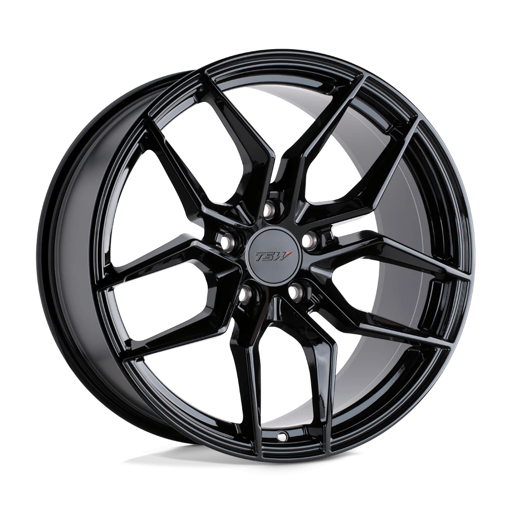 Tsw Silvano Gloss Black 20x10 (+40) 5x114.3