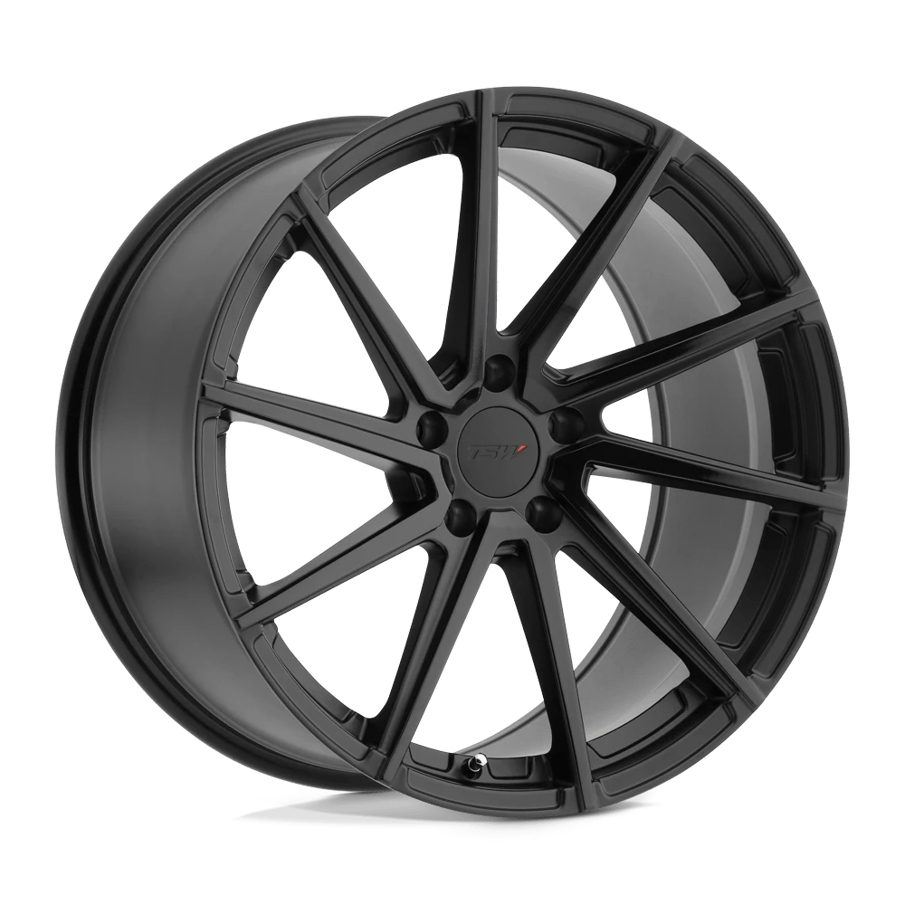 Tsw Watkins Double Black - Matte Black W/ Gloss Black Face 18x9.5 (+39) 5x112