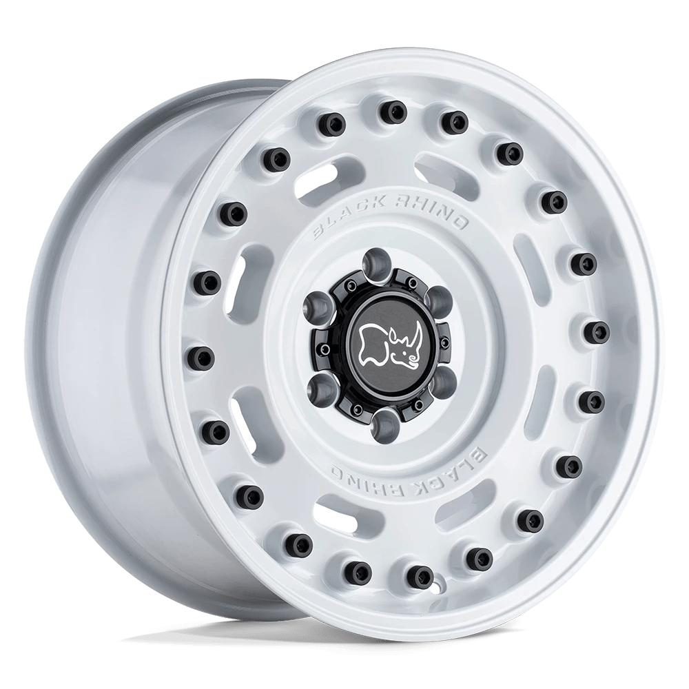Black Rhino Axle Gloss White 17x9.5 (-18) 6x139.7