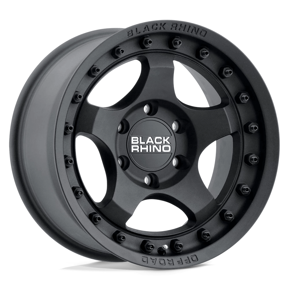 Black Rhino Bantam Textured Black 16x8 (-10) 6x139.7