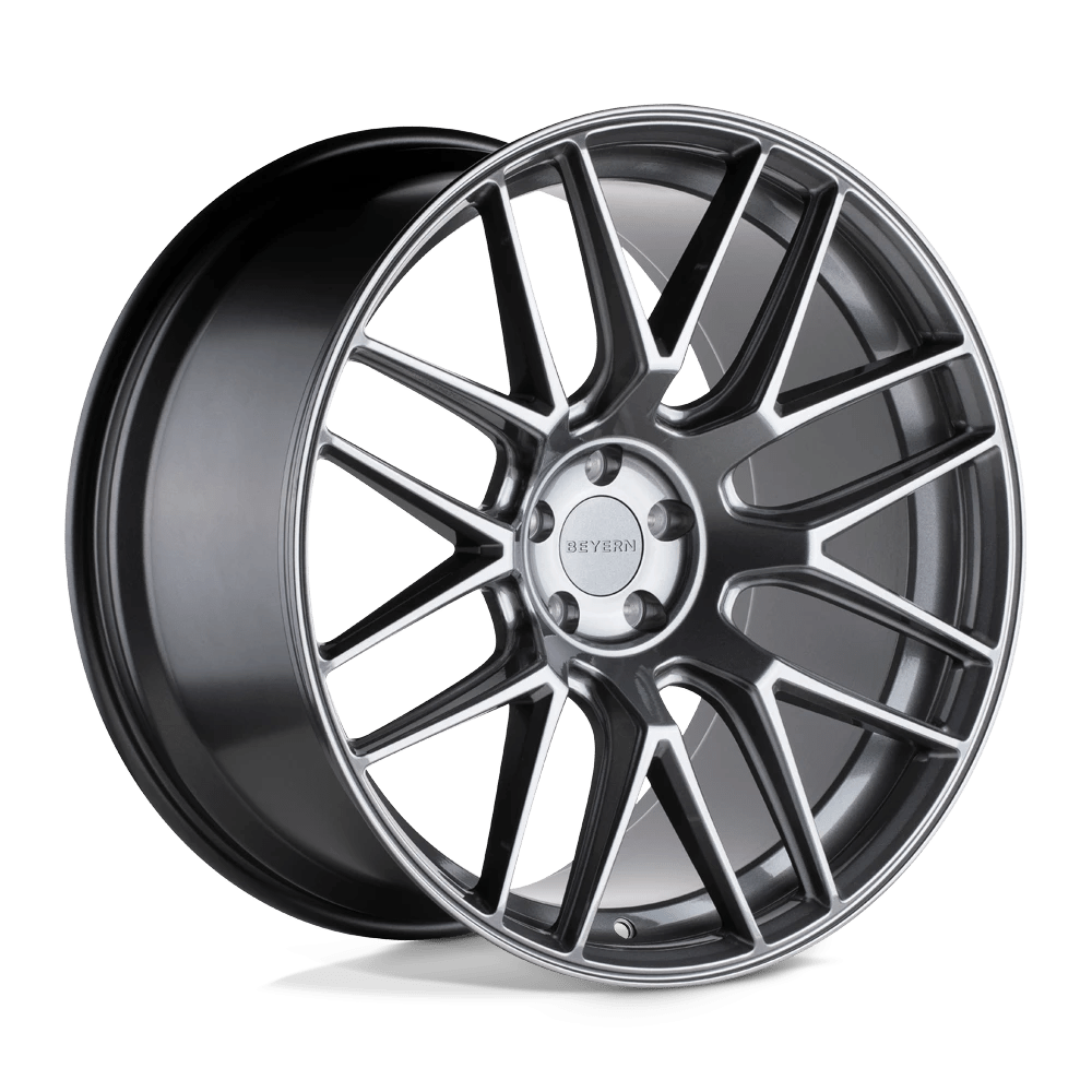 Beyern Autobahn Gloss Gunmetal 17x8 (+35) 5x120