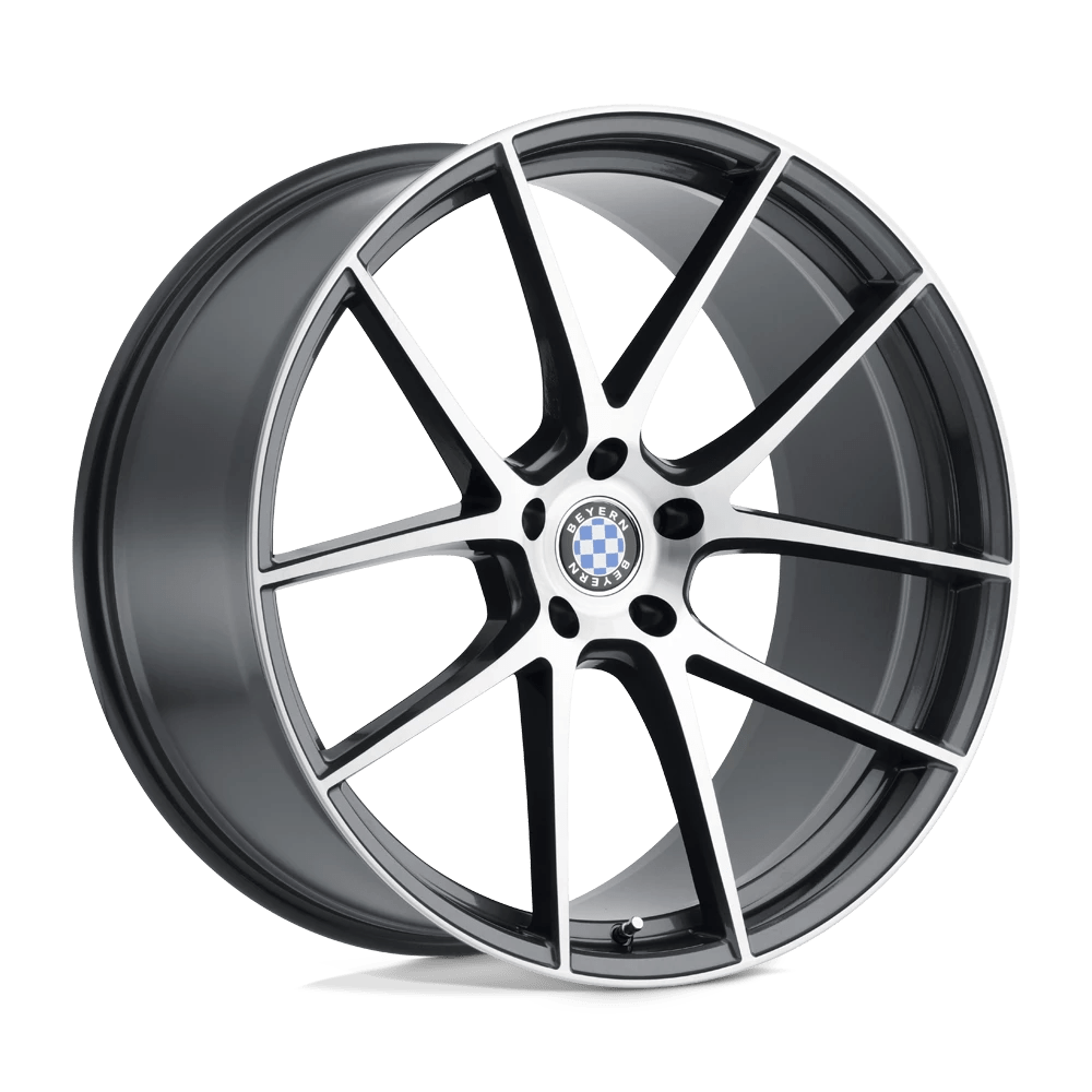 Beyern Ritz Gloss Gunmetal W/ Brushed Face 20x10 (+39) 5x112