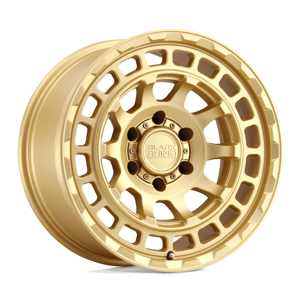 Black Rhino Chamber Matte Gold 20x9.5 (+12) 6x135