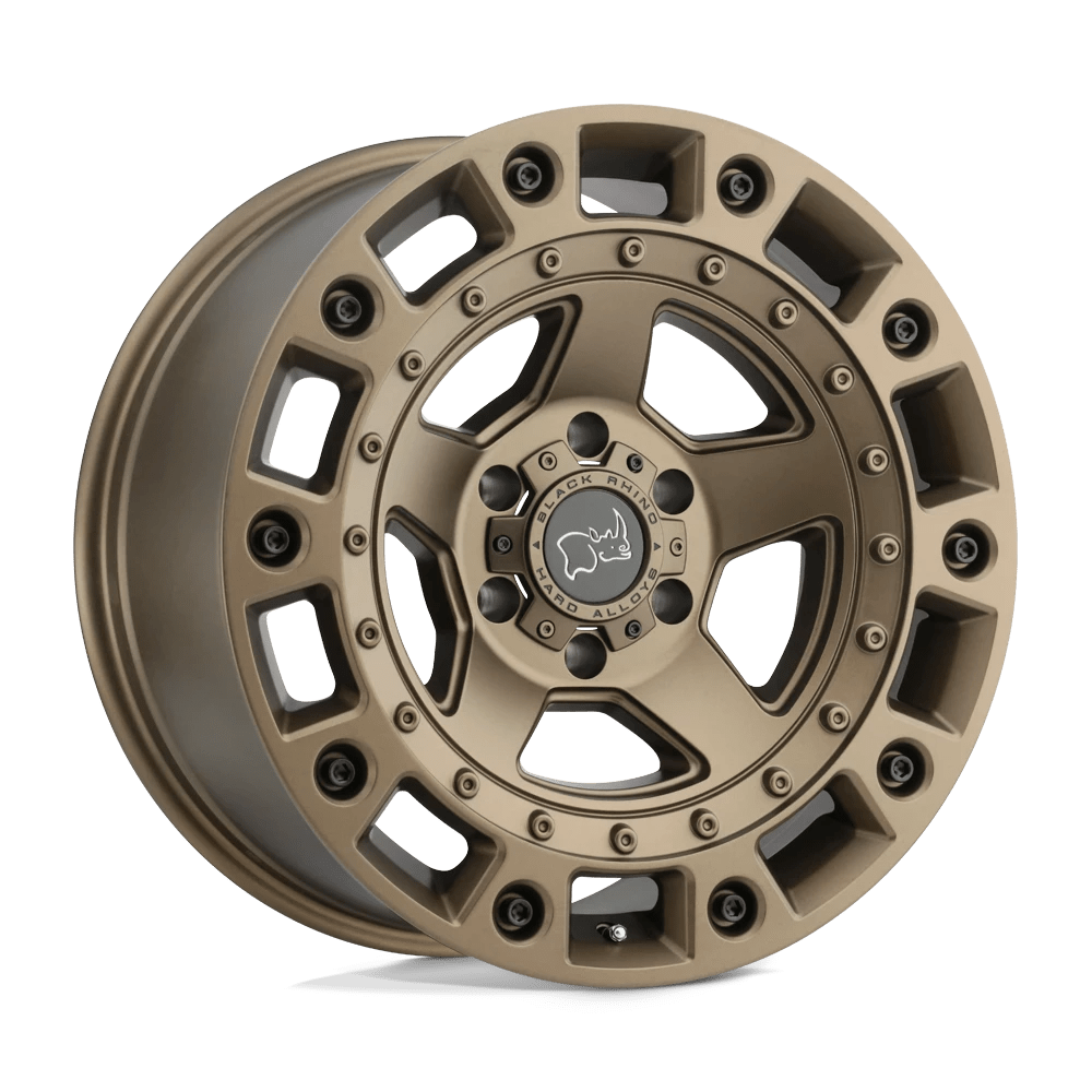 Black Rhino Cinco Bronze W/ Black Bolts 17x9.5 (-18) 6x139.7