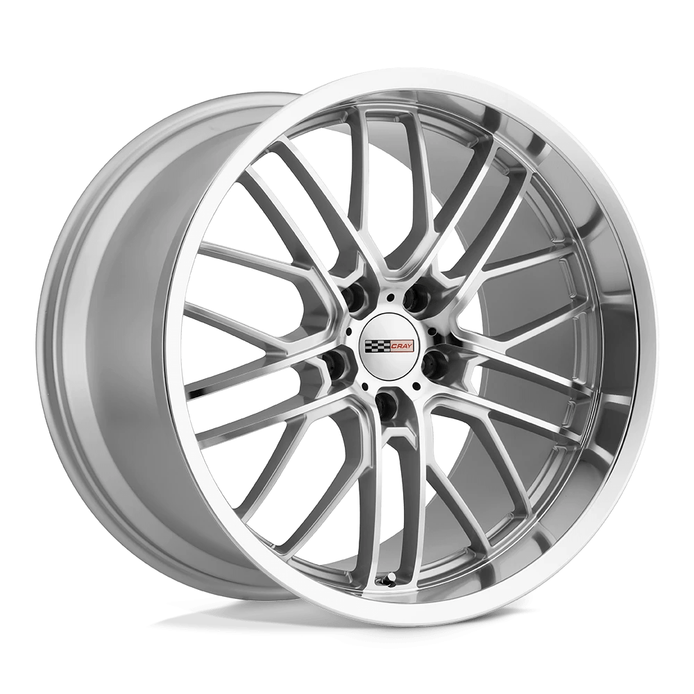 Cray Eagle Silver W/ Mirror Cut Face & Lip 19x10.5 (+69) 5x120.65