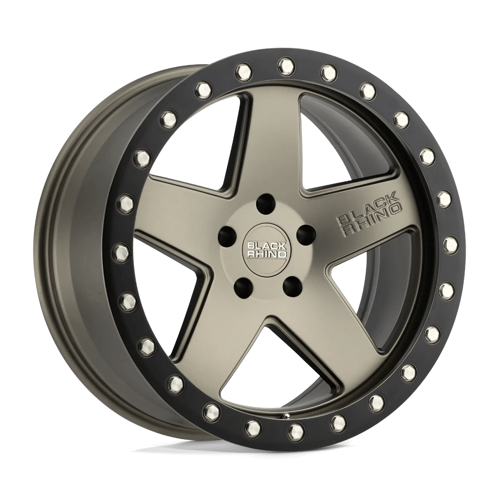 Black Rhino Crawler Matte Bronze W/ Black Ring 17x9.5 (+0) 5x139.7