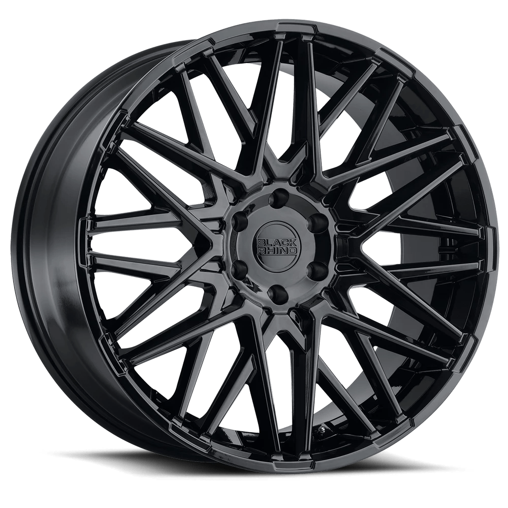Black Rhino Morocco Gloss Black 20x9 (+15) 6x139.7