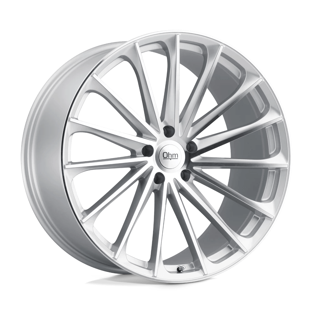 Ohm Proton Silver W/ Mirror Face 17x6.5 (+45) 5x105