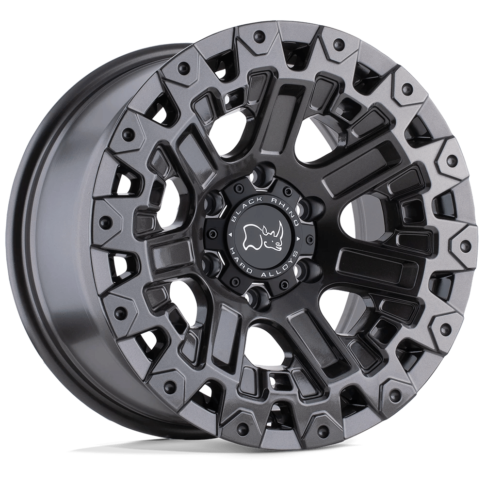 Black Rhino Ozark Gloss Gunmetal 17x9.5 (-18) 5x127