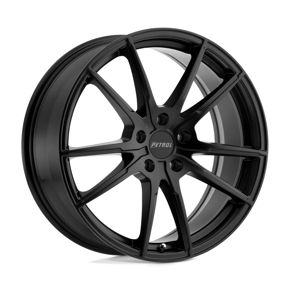 Petrol P0a Matte Black 19x8 (+40) 5x112