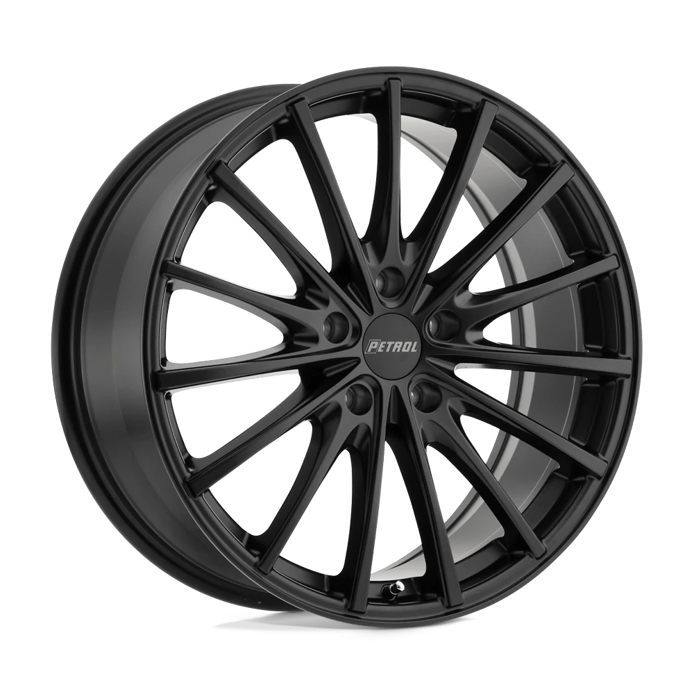 Petrol P3a Matte Black 17x8 (+35) 5x120