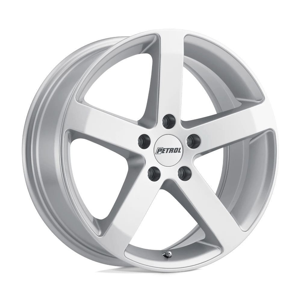 Petrol P3b Gloss Silver 16x7 (+40) 5x108