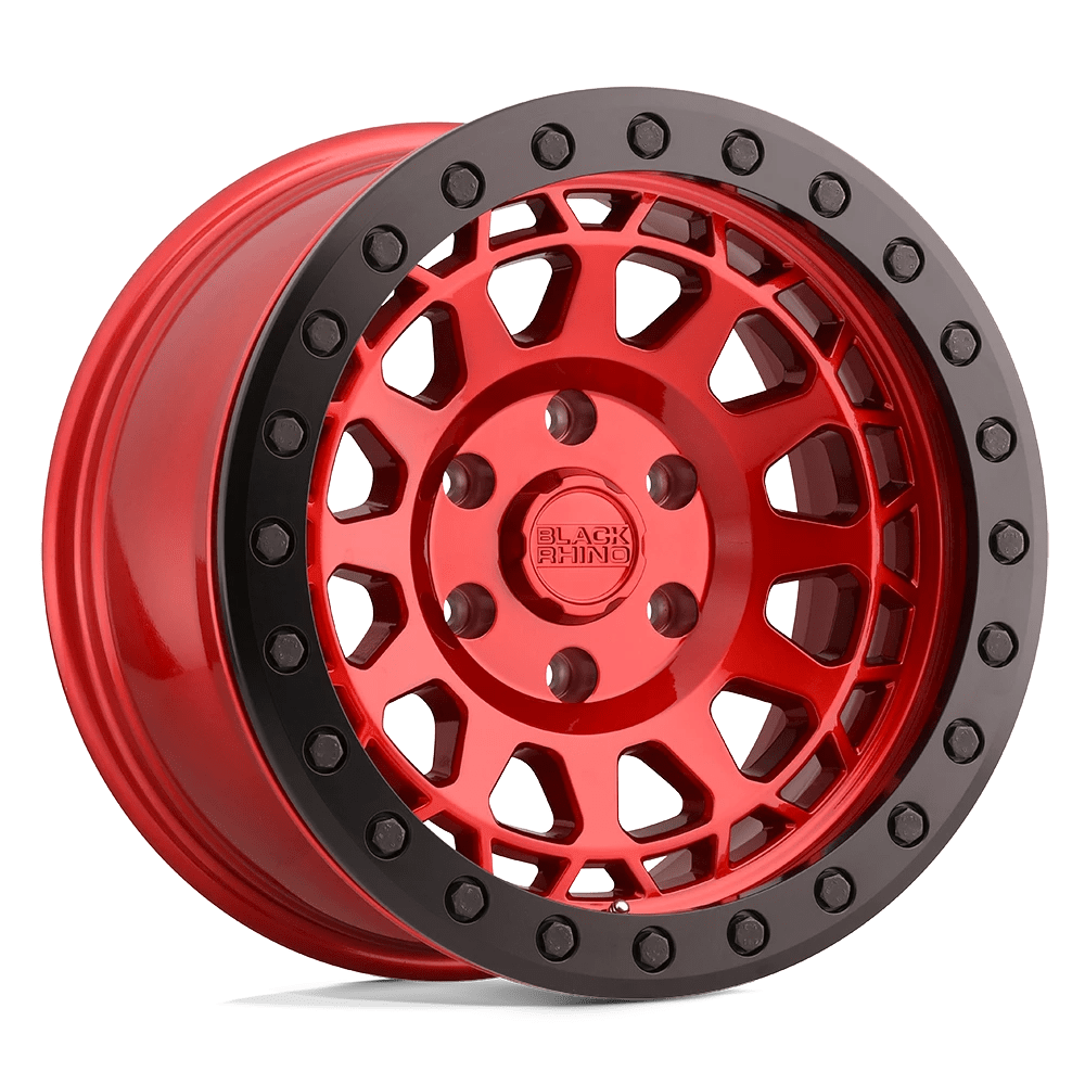 Black Rhino Primm Candy Red W/ Black Bolts 17x8.5 (+0) 6x139.7