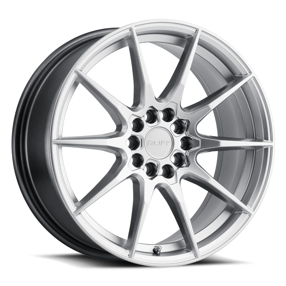 Ruff Speedster Hyper Silver 18x8 (+38) 5x100/5x114.3