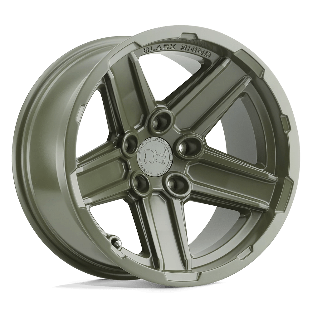 Black Rhino Recon Olive Drab Green 17x9.5 (-32) 5x127