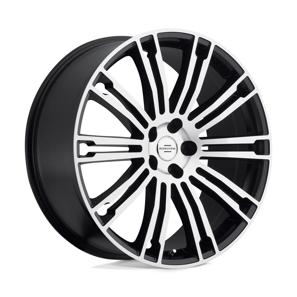 Redbourne Manor Matte Black W/ Matte Machined Face 20x9.5 (+32) 5x120