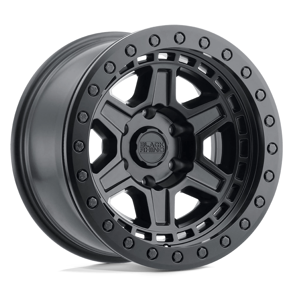Black Rhino Reno Matte Black W/ Brass Bolts 17x9 (+0) 6x139.7