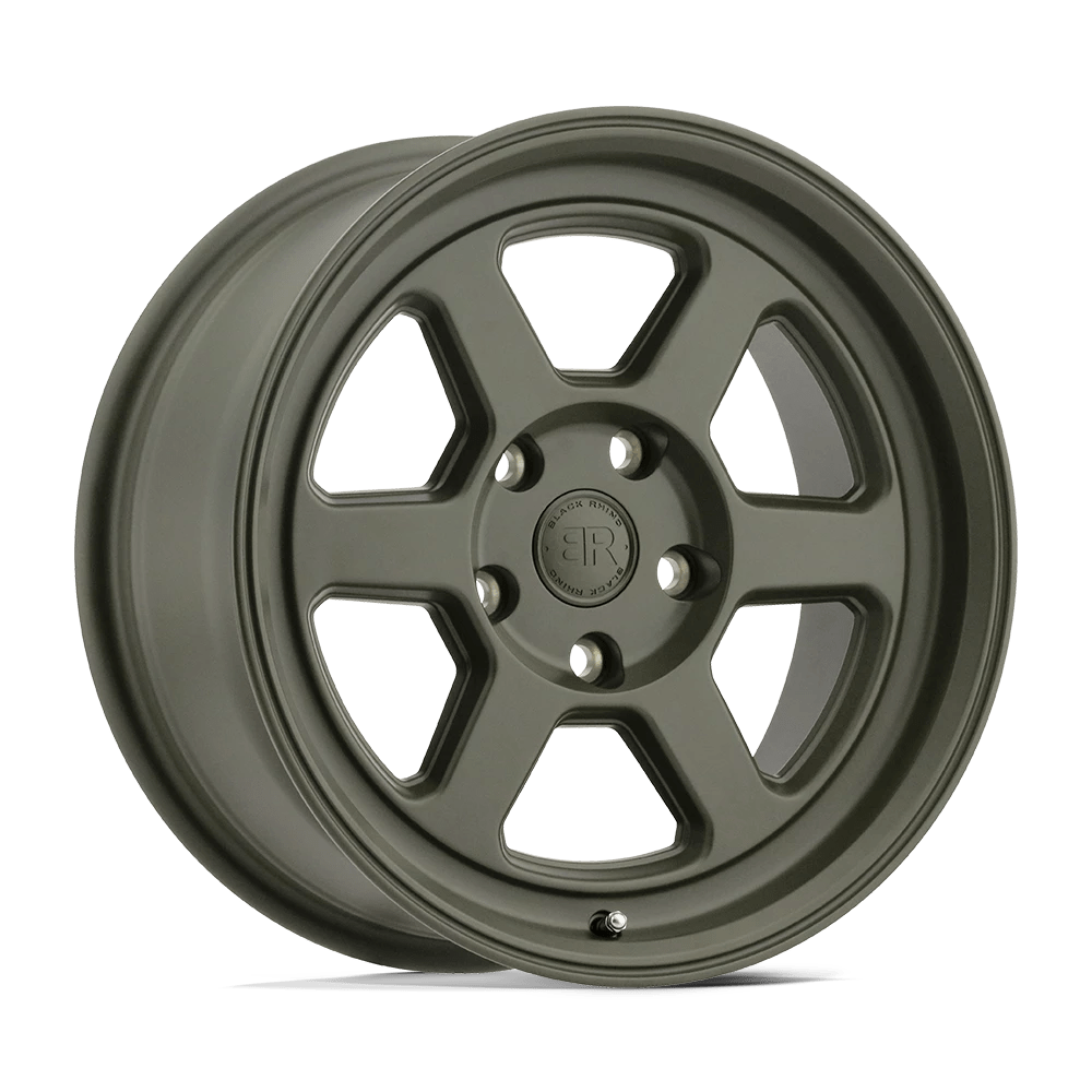 Black Rhino Rumble Olive Drab Green 15x7 (+15) 5x114.3