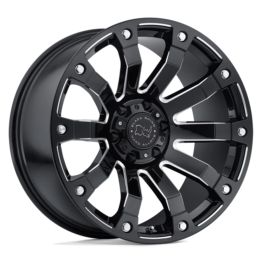 Black Rhino Selkirk Gloss Black Milled 20x10 (-12) 5x139.7