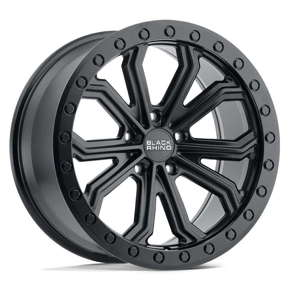 Black Rhino Trabuco Matte Black 20x10 (+30) 5x127