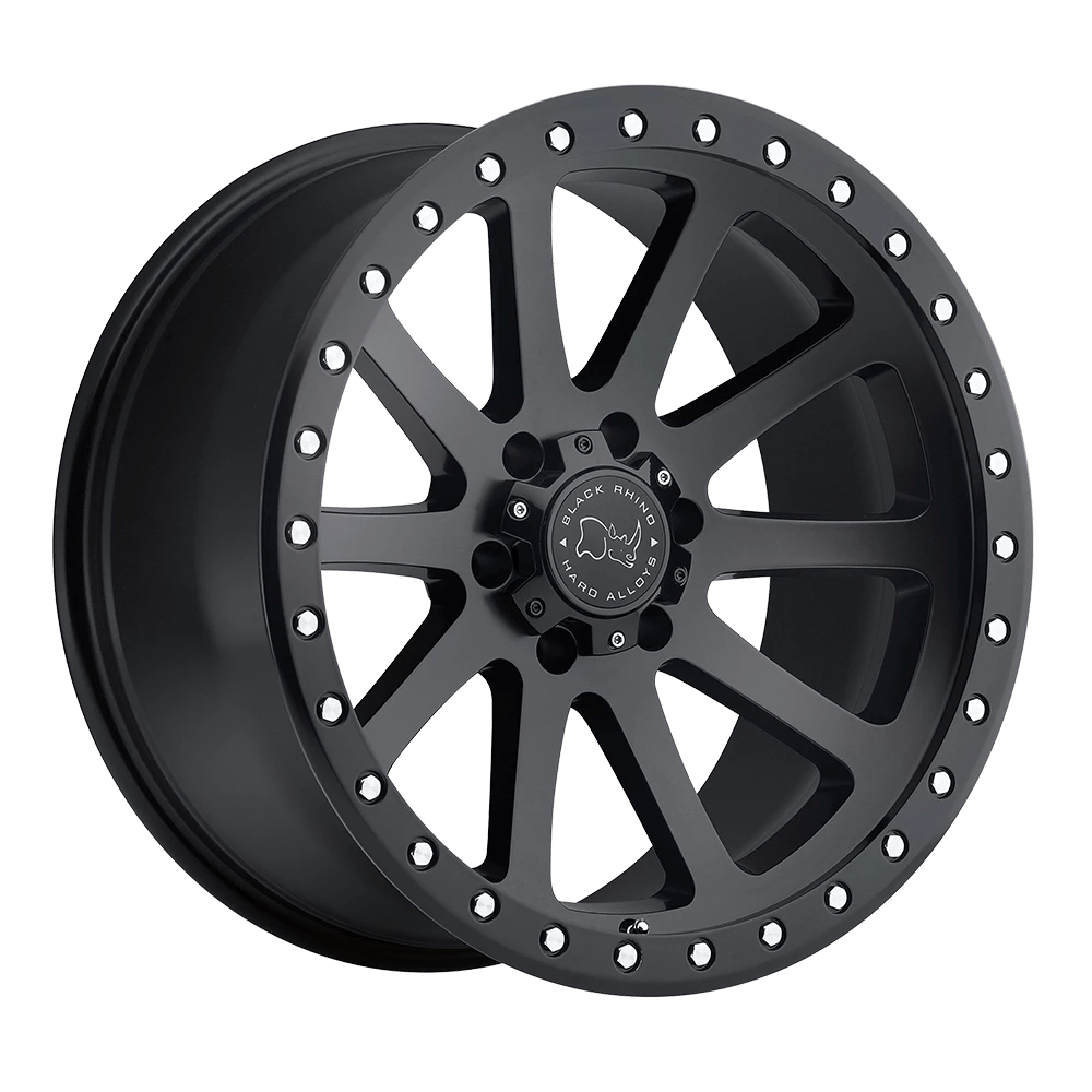 Black Rhino Mint Matte Black 20x9 (+12) 6x139.7