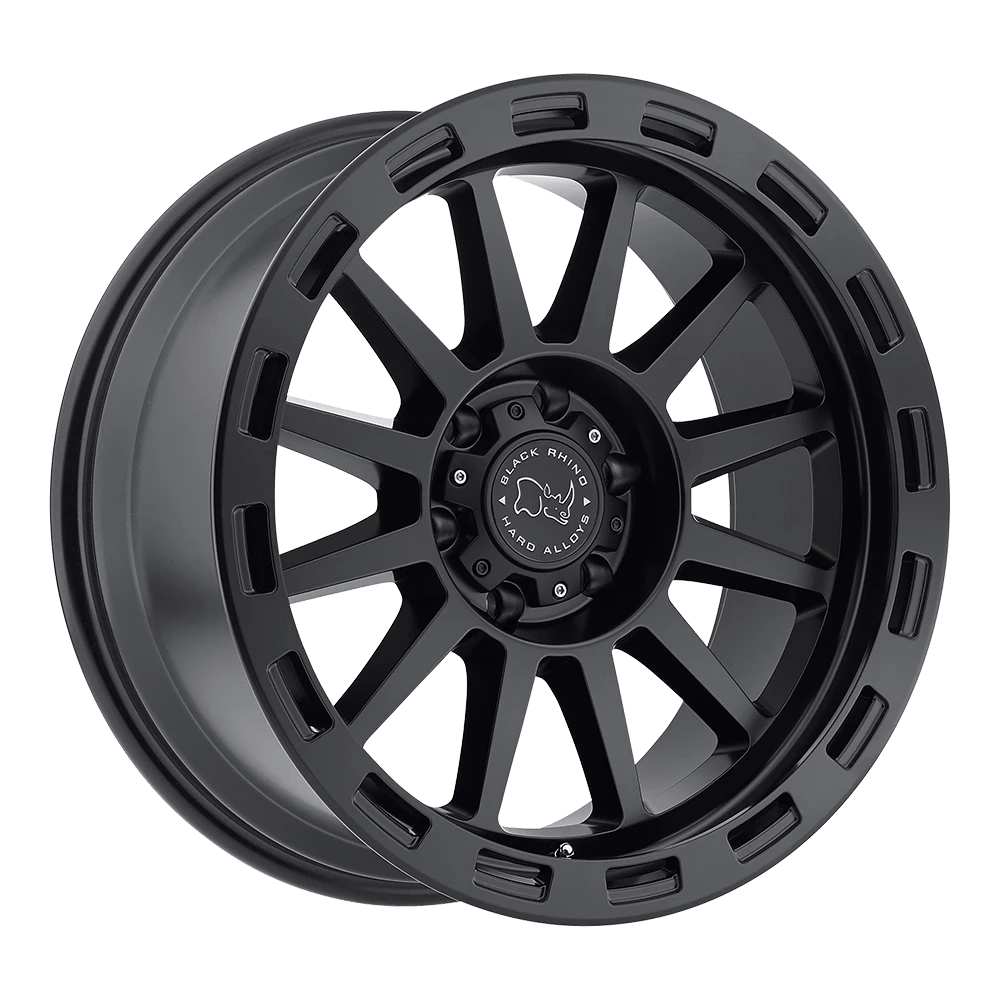 Black Rhino Revolution Matte Black 22x10 (-23) 5x127