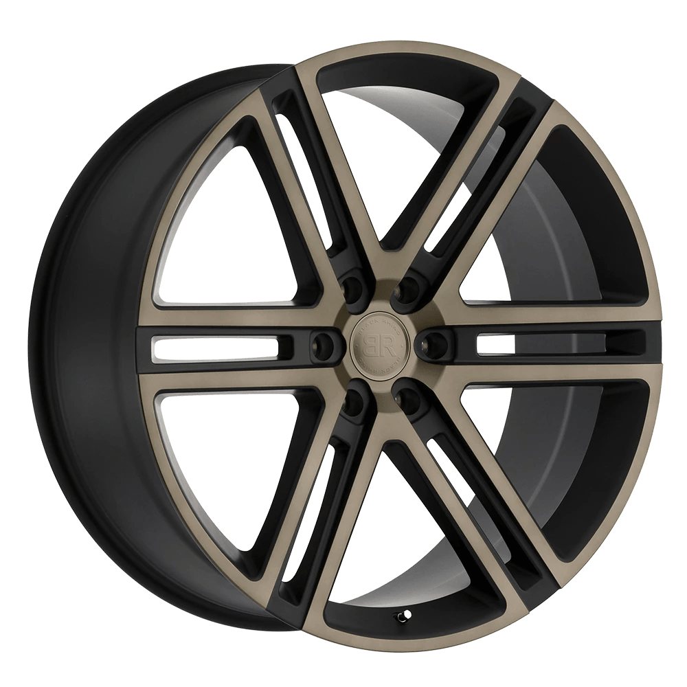 Black Rhino Timbvati Matte Black W/ Machined Face & Dark Matte Tint 20x9.5 (+30) 6x120