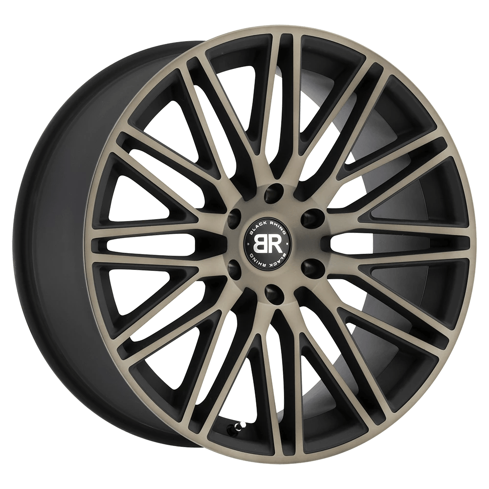 Black Rhino Zulu Matte Black W/ Machined Face & Dark Matte Tint 24x10 (+20) 6x139.7