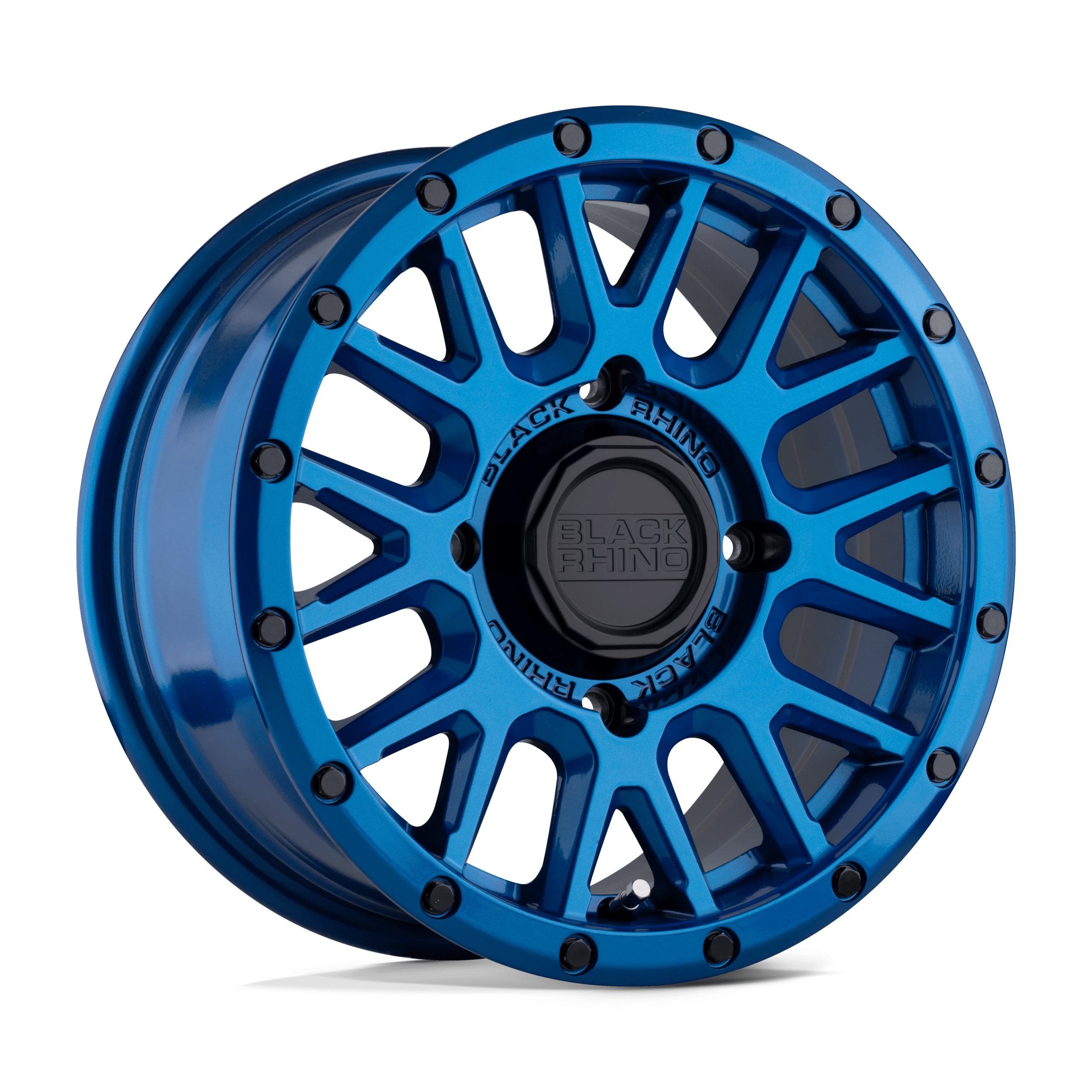 Black Rhino Powersports La Paz Utv Blue With Black Bolts 15x7 (+36) 4x156