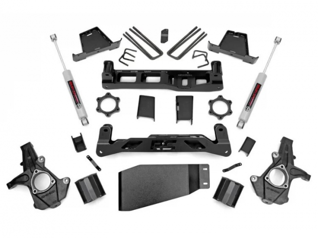6 Inch Suspension Lift Kit N3 07-13 Silverado/Sierra 1500 Rough Country