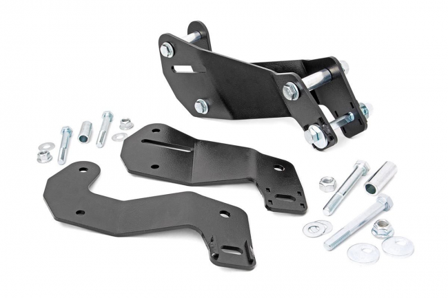 Jeep Front Control Arm Relocation Kit 07-18 JK Wrangler Rough Country