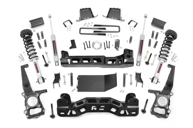 6 Inch Suspension Lift Kit Lifted Struts 14 F-150 4WD Rough Country