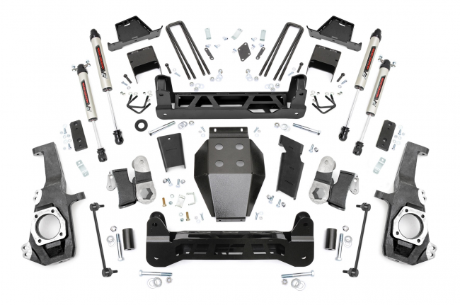 7.0 Inch GM NTD Suspension Lift Kit V2 (2020 2500HD) Rough Country