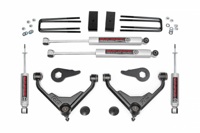3 Inch Suspension Lift Kit 01-10 2500/ 3500 PU/SUV 2WD/4WD FT RPO Rough Country