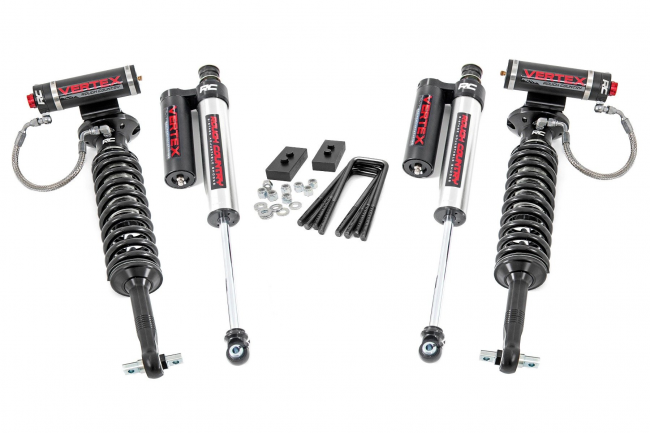 2.0 Inch Ford Leveling Lift Kit w/Vertex For 2021 F-150 Rough Country