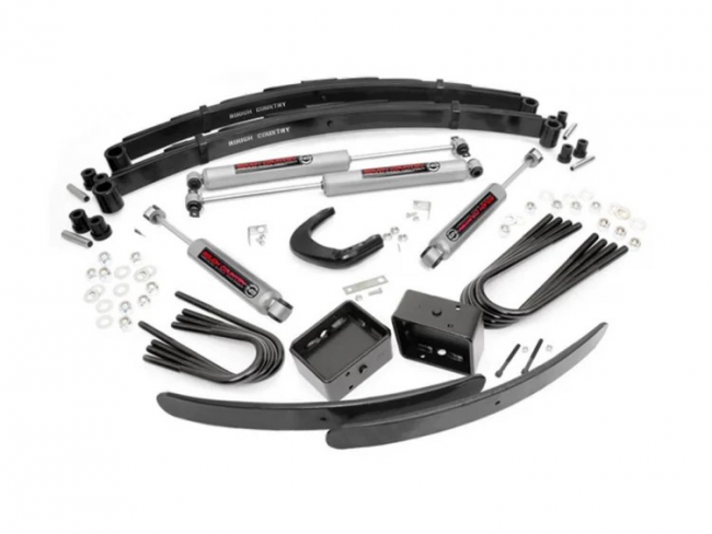 6 Inch Suspension Lift System 52 Inch Rear Springs 77-91 C10/K10/K5 Blazer/Jimmy Rough Country