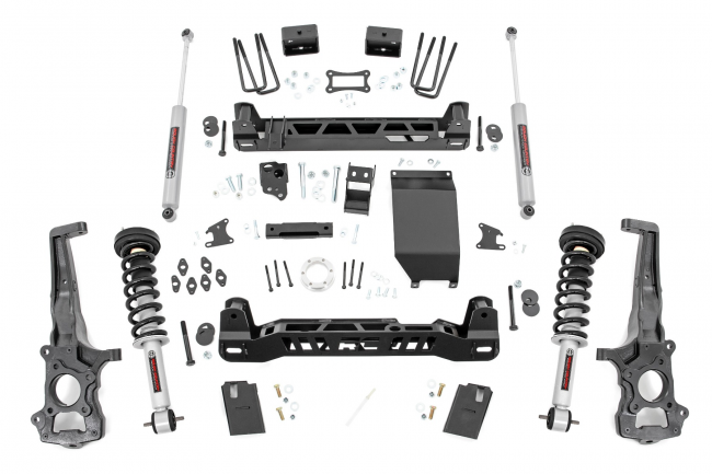 6.0 Inch Ford Suspension Lift Kit w/ N3 Struts (19-20 Ranger 4WD) Rough Country