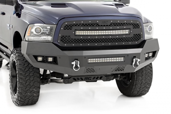 RAM Heavy-Duty Front LED Bumper 13-18 1500 Rough Country