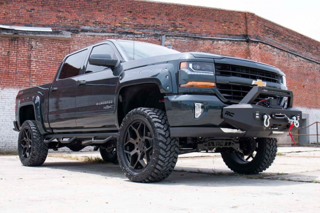 07-13 Chevy/GMC Sub/Yukon XL Lift Kit w. Vertex Coilovers - Rough Country  Suspension - National Tire & Wheel