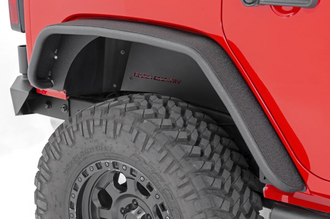 Jeep Tubular Rear Fender Flares 07-18 Wrangler JK Rough Country