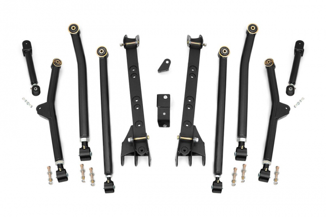 4-6 Inch Jeep Long Arm Upgrade Kit 04-06 Wrangler Unlimited TJ Rough Country
