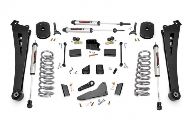 5 Inch Lift Kit FR Diesel Coil R/A V2 14-18 Ram 2500 4WD Rough Country