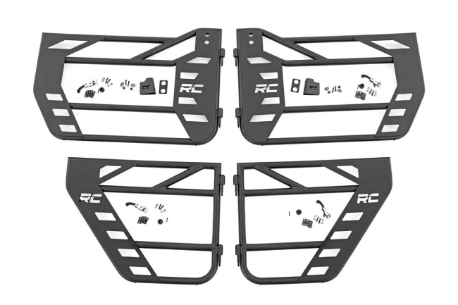 Jeep Front & Rear Steel Tube Doors 07-18 Wrangler JK Rough Country