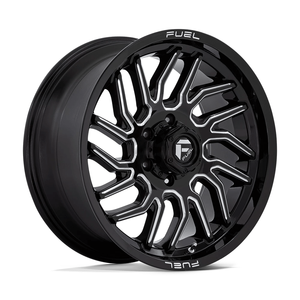 Fuel 1pc D807 Hurricane Gloss Black Milled 20x9 (+20) 6x135