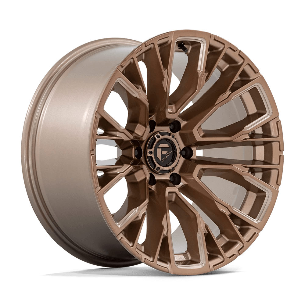Fuel 1pc D850 Rebar Platinum Bronze Milled 17x9 (+1) 6x120