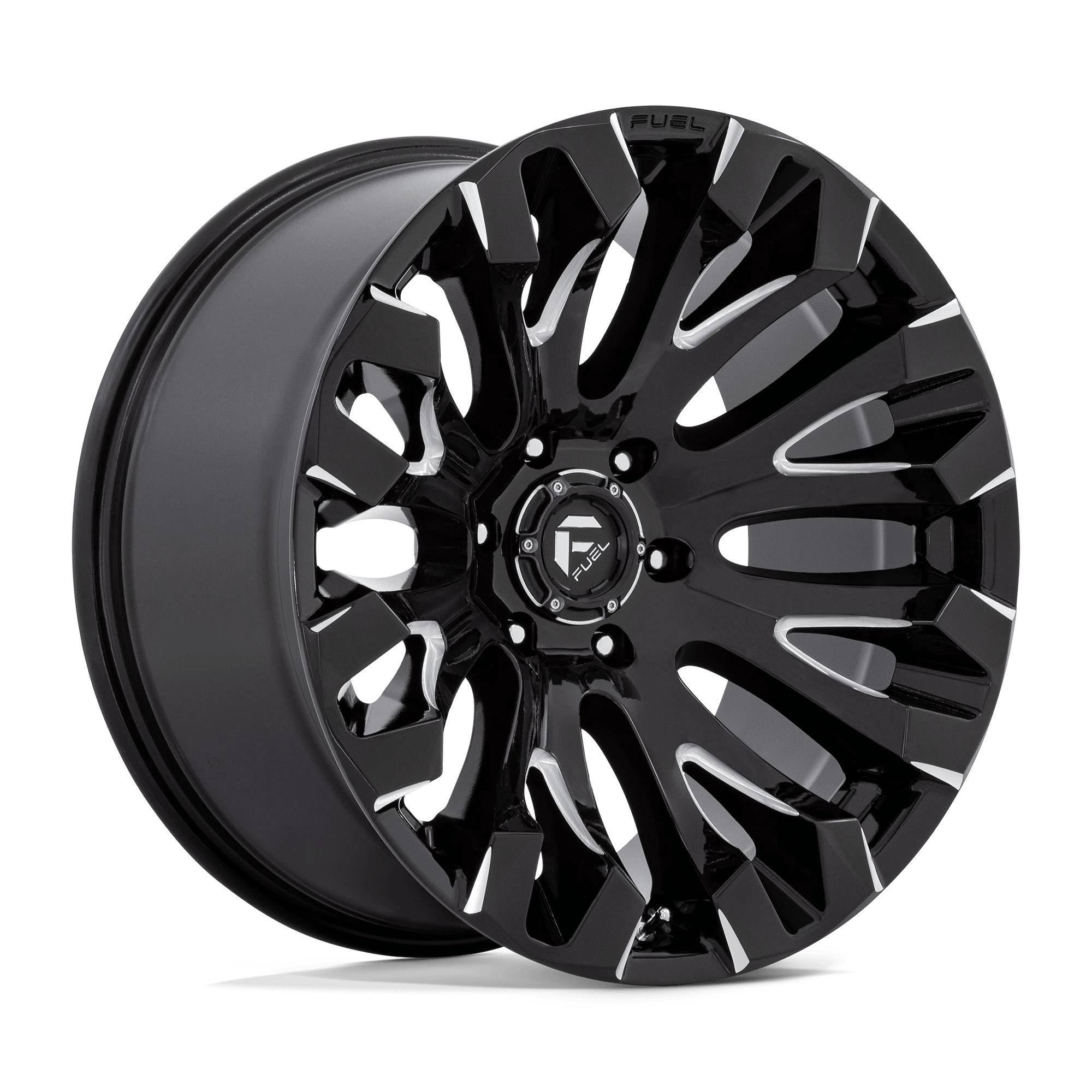 Fuel 1pc D828 Quake Gloss Black Milled 18x9 (+1) 5x139.7